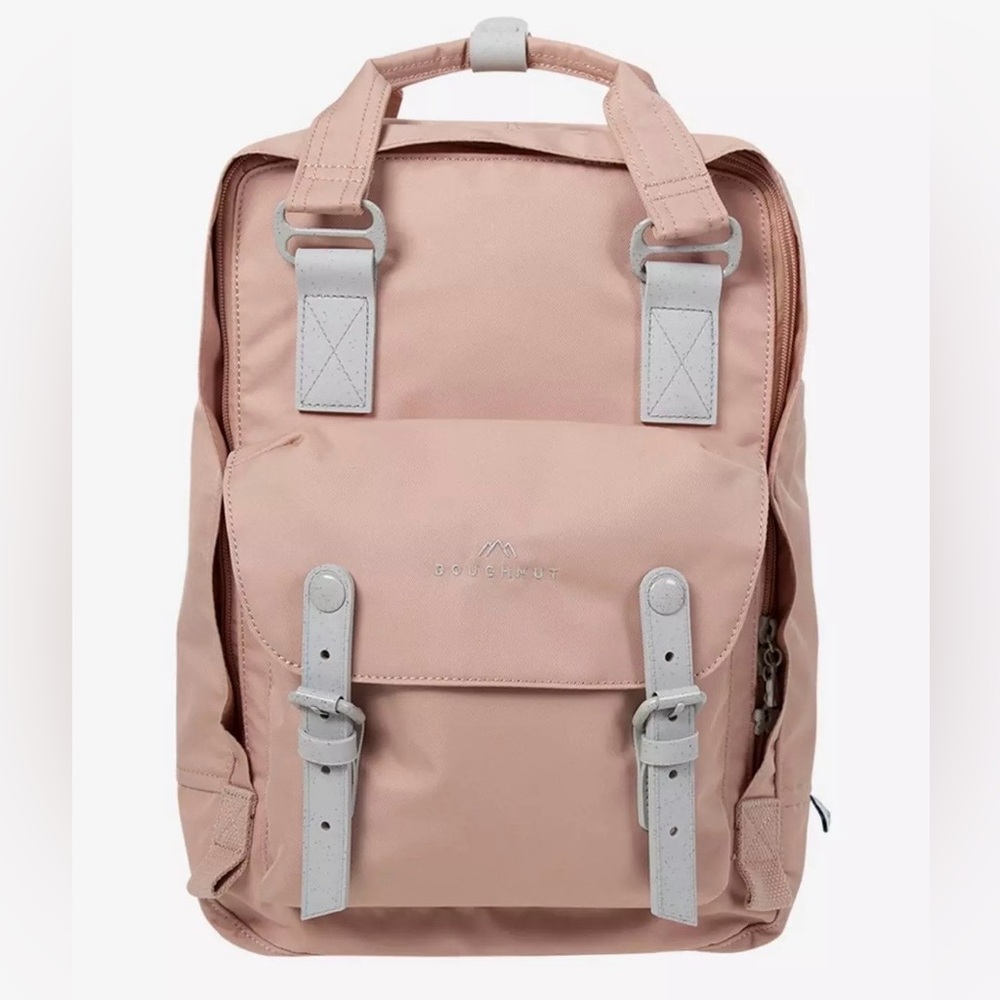 Doughnut Macaroon Monet Pink x Stone Backpack New with Tags
